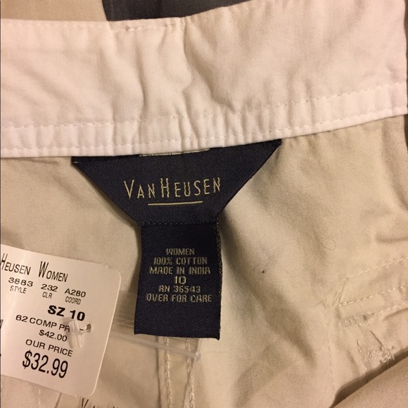 Van Heusen modern fit Capri size 10R - Picture 5 of 5